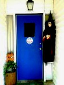 MY STUFF 2 halloween door